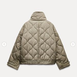 Zara ZW Collection Water Repellant Jacket - S